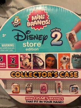 Disney Mini Brands Collector's Case - Teal